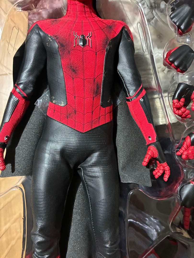 Hot Toys スパイダーマン バトリングバージョン MMS625欠品あり