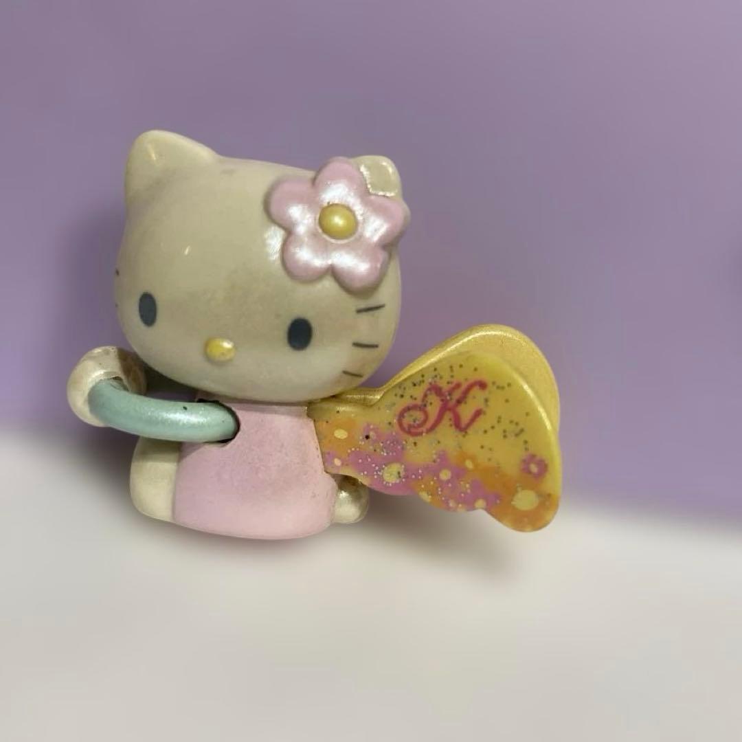 希少、キラキラウィングクリップフィギュア　マグネット　激レア　ハローキティ