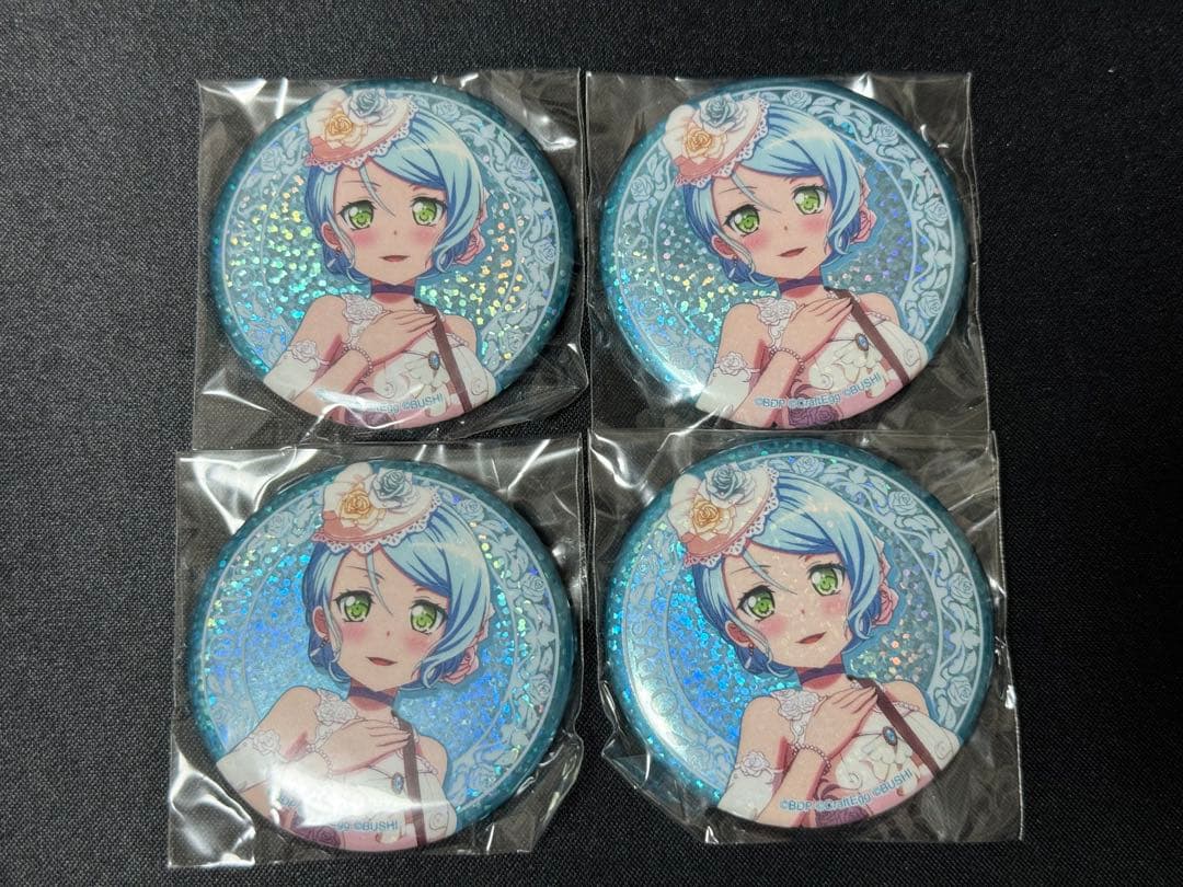 バンドリ Roselia Flamme Wasser タオル 缶バッジ 氷川紗夜