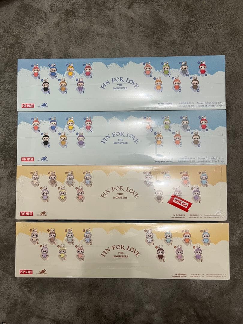 ラブブ PIN FOR LOVEシリーズ ぬいぐるみアソートボックス 10box