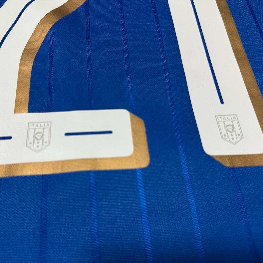 【正規品／極美品】イタリア代表 16-17ホーム #21ピルロ日本M