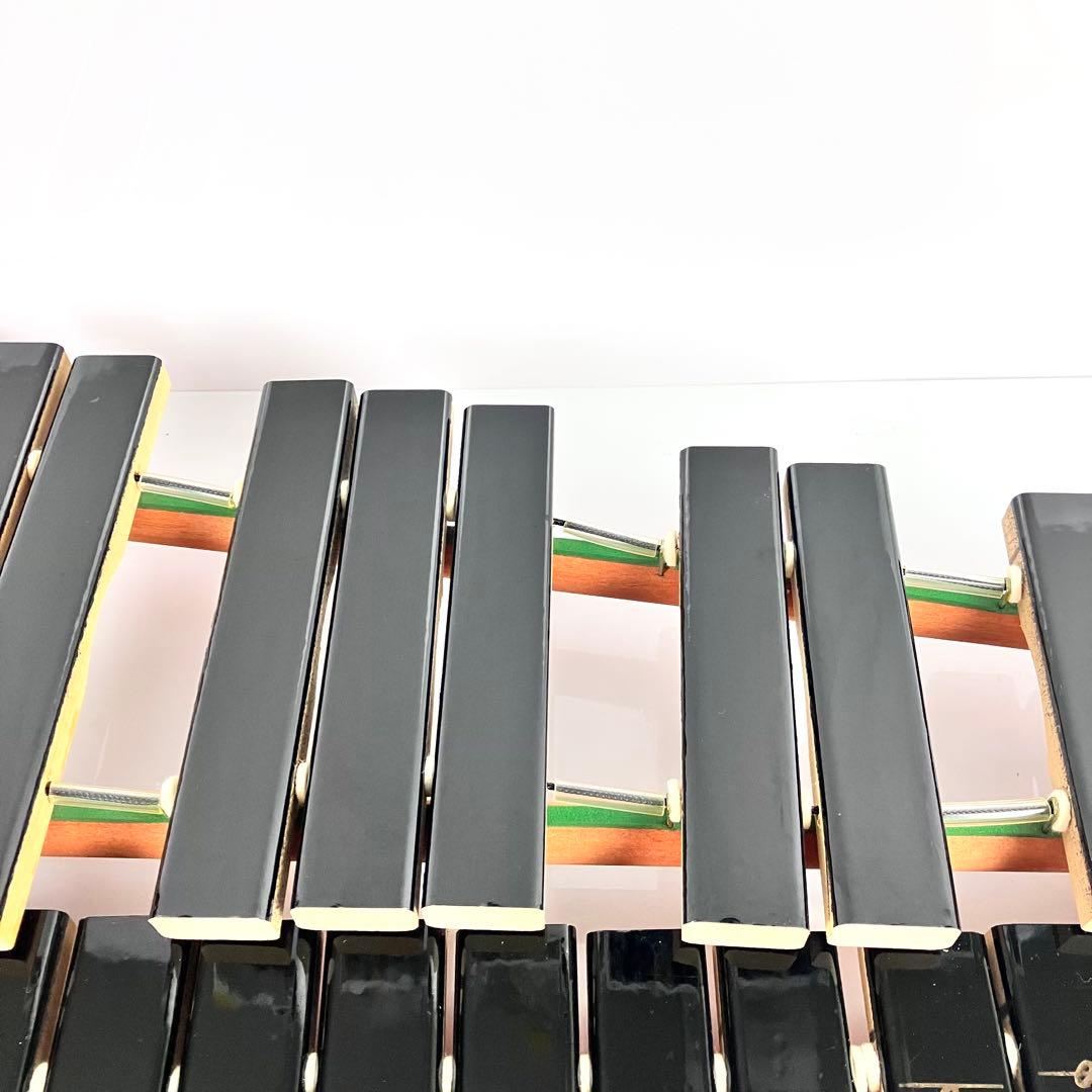 YAMAHA　卓上木琴　No.185　箱、マレット付き　①