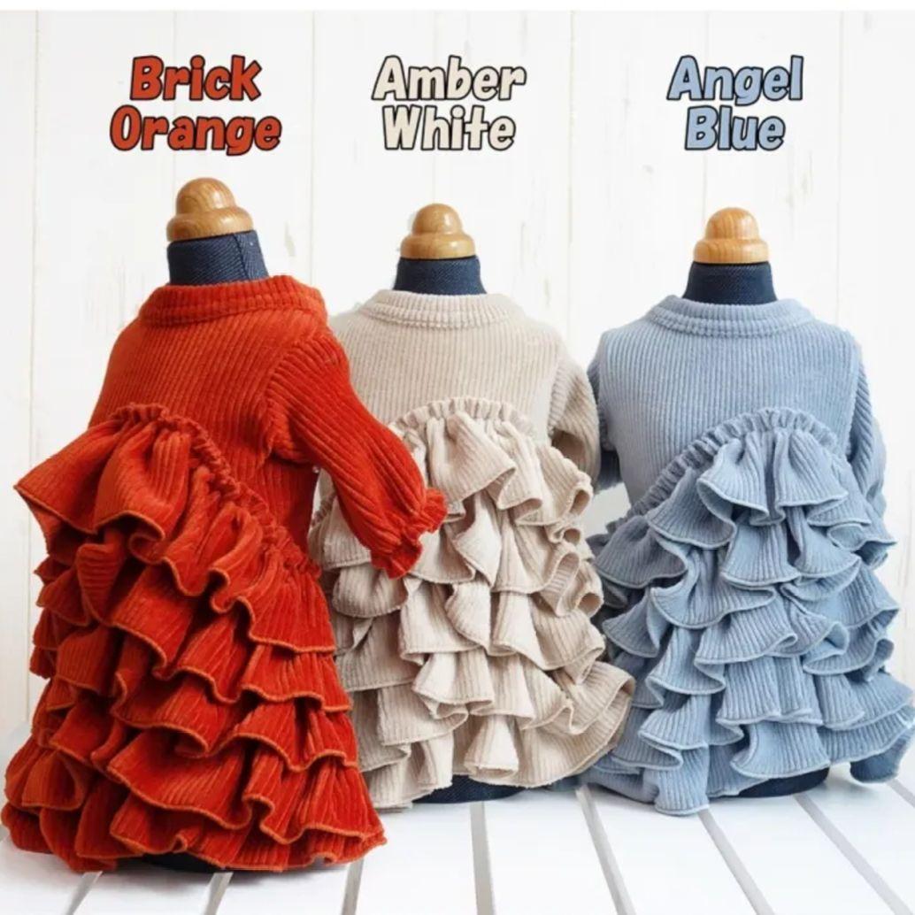 新品3色CORDUROY FRILLEDサーカスサーカスcircuscircus