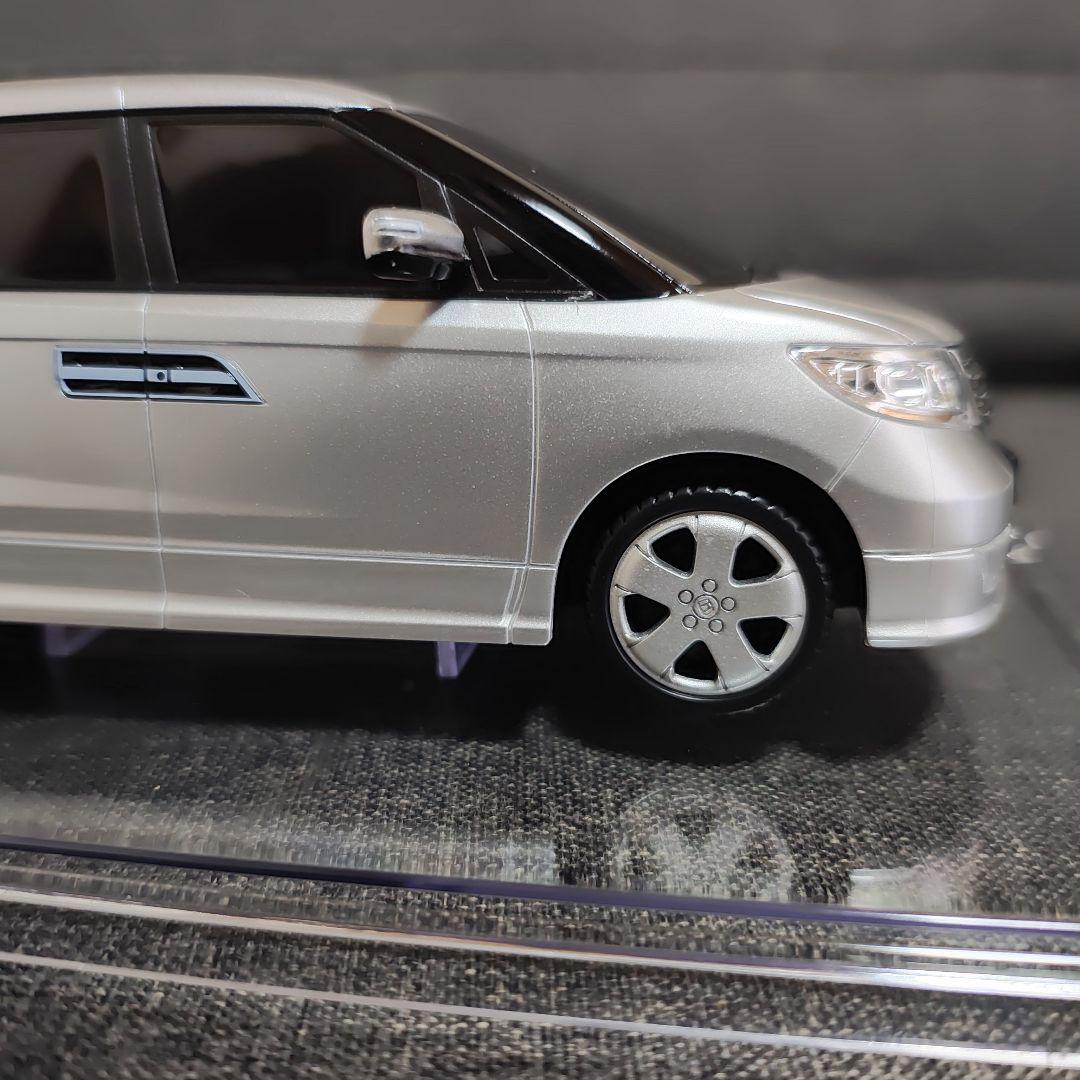 ホンダ エリシオンプレステージ ミニカー カラーサンプル シルバー 非売品 希少