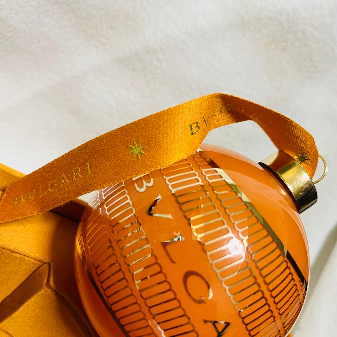 ブルガリ　イヤーズギフト　顧客限定　ガラスオーナメント　3個セット