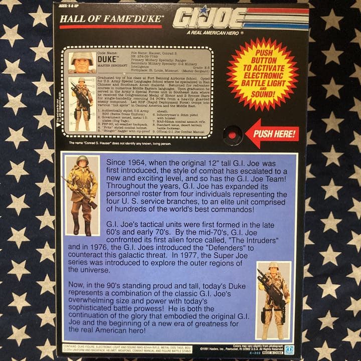 ハズブロ製1/6 GI-JOE HOF TARGET DUKE x 2体セット