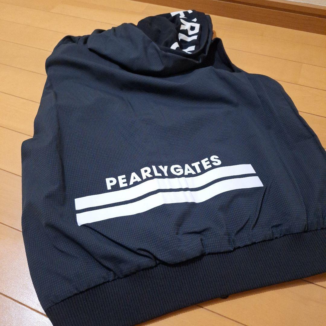 PEARLY GATES ネイビー ジップアップベスト
