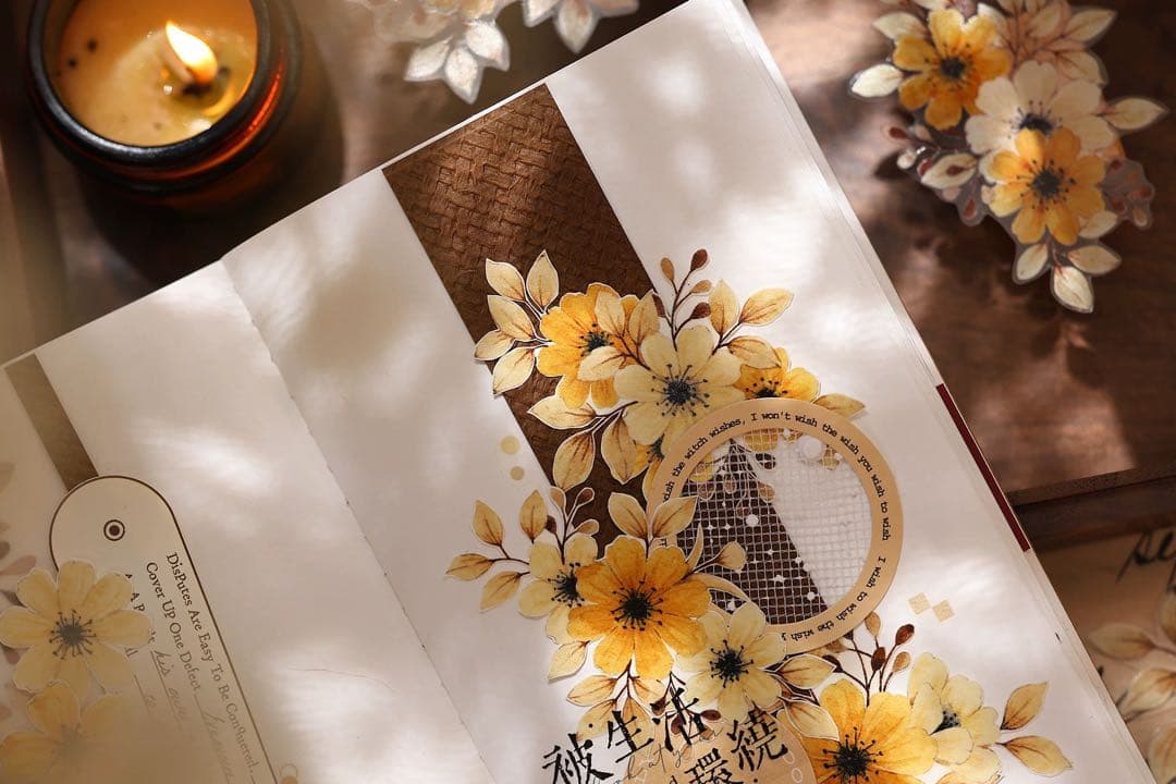 小白家文創《夏日序曲》海外マスキングテープ　マステ 【2519】