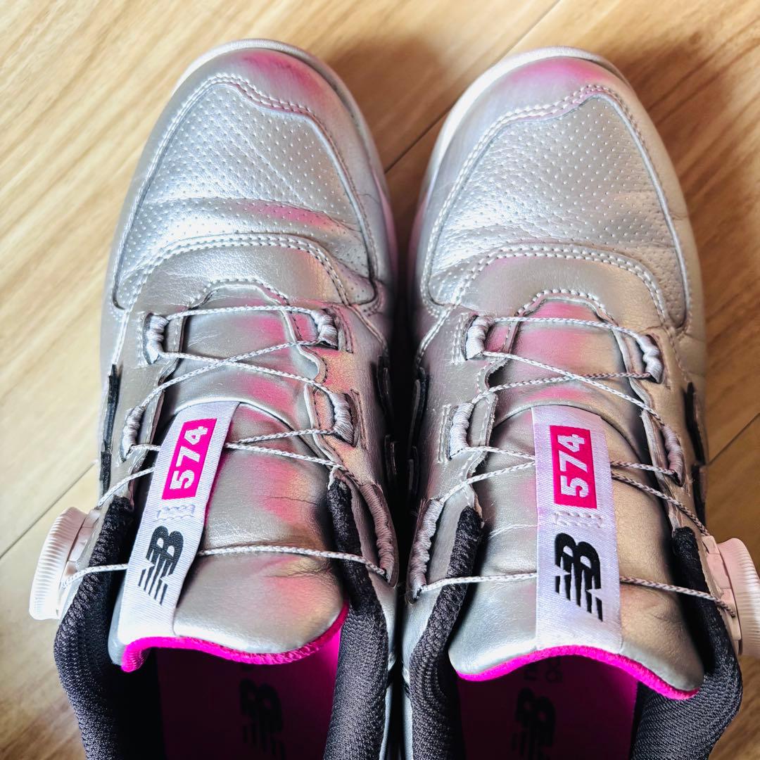 美品！New Balance 574 シューズ　24cm