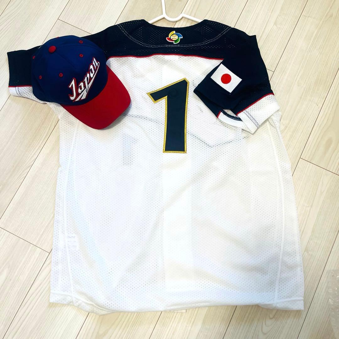 第1回 WBC 岩村明憲 ユニフォーム ニューエラ 日本代表 野球 刺繍