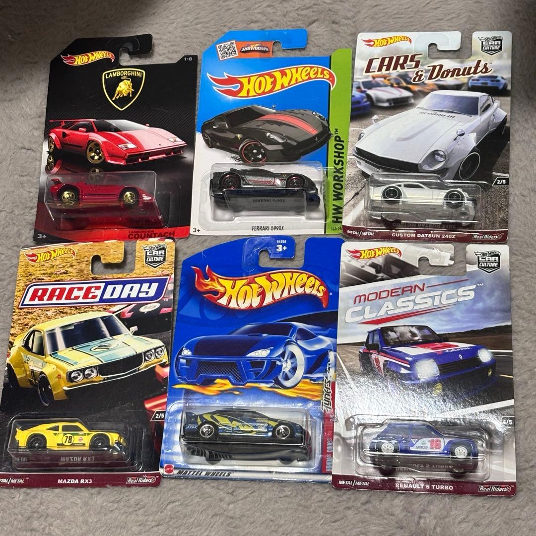 ホットウィール　6台セット