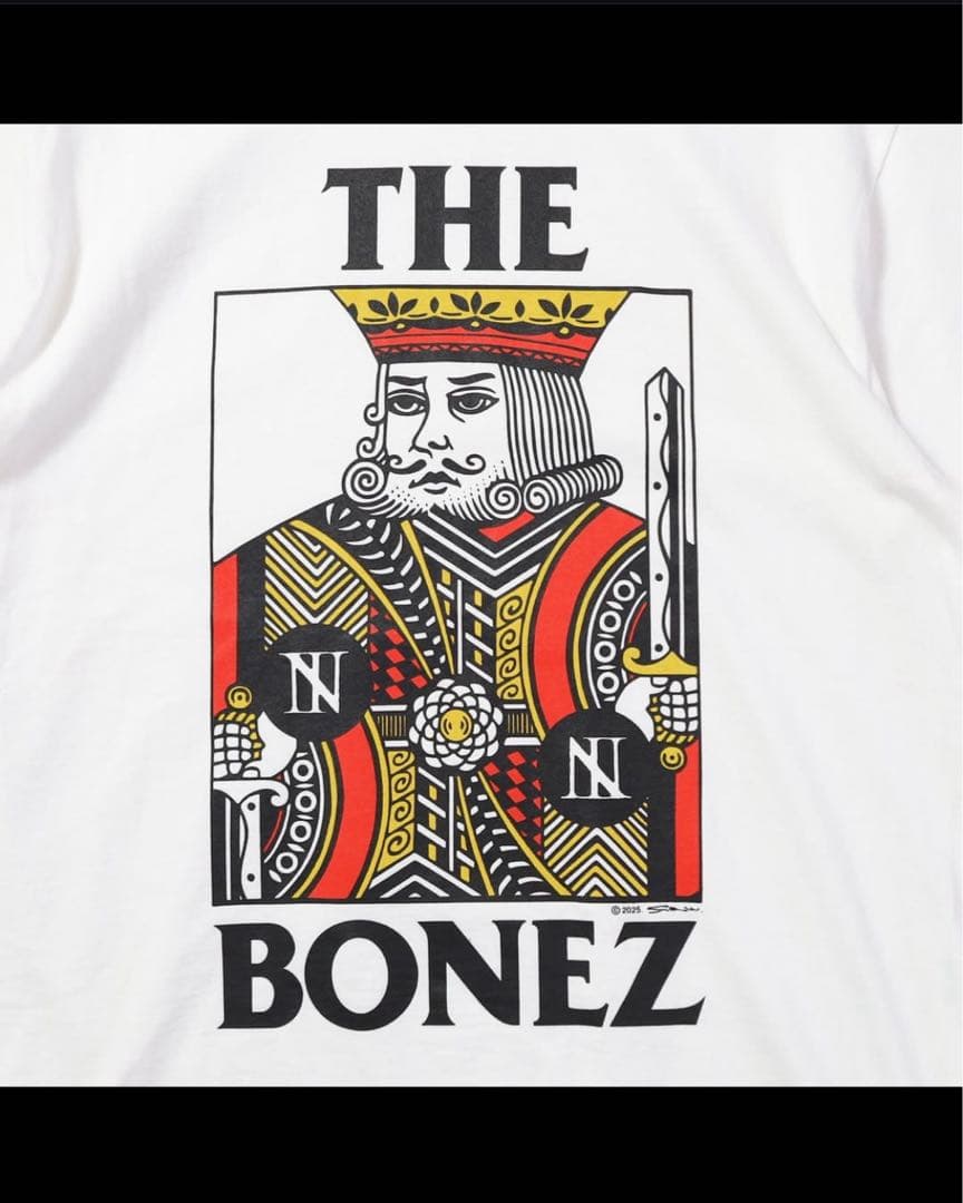 超レア THE BONEZ SHO WATANABE KING. 白XL