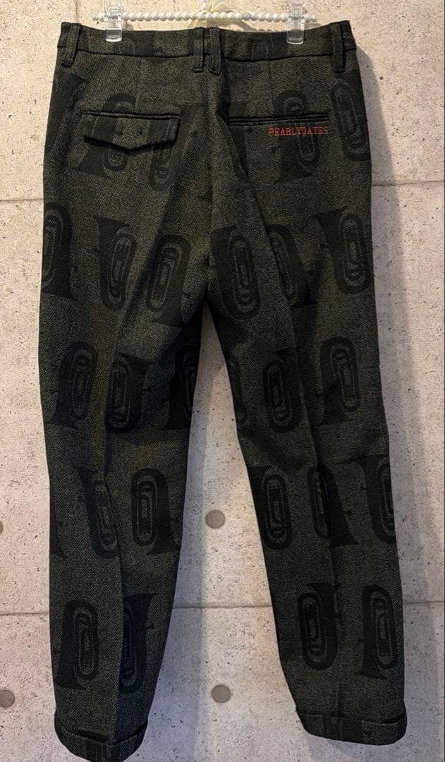 新品未使用PEARLY GATES レディースゴルフパンツ ツィード サイズ1