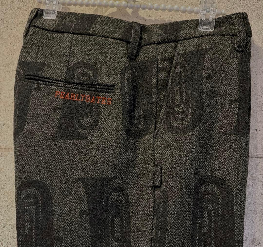 新品未使用PEARLY GATES レディースゴルフパンツ ツィード サイズ1