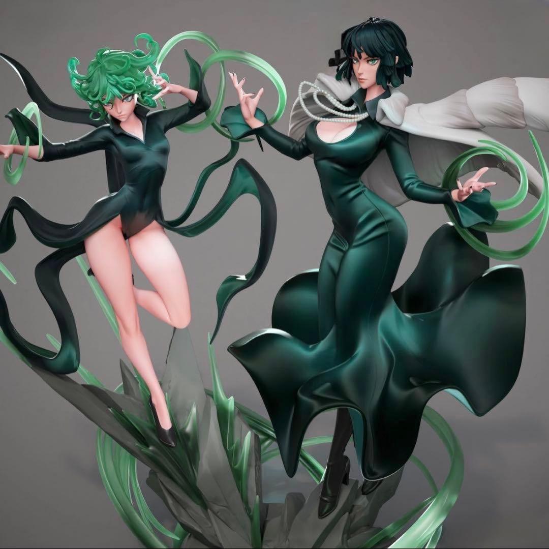 ガレージキット　ガレキ　未塗装未組立　タツマキ　ワンパンマン　美女　1/7