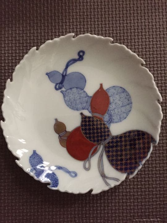 希少☆伊万里焼 瓢模様 6枚 香蘭社 アンティーク