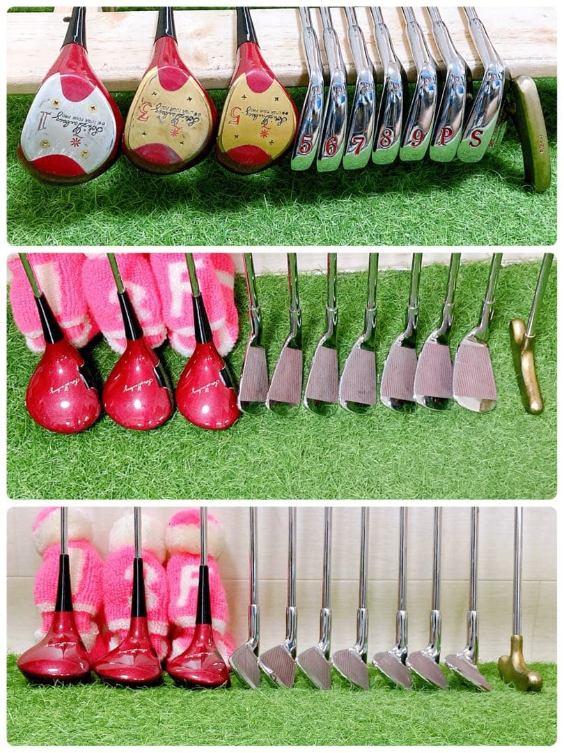 1 初心者オススメ　ゴルフクラブ　レディースセット　右利き　バックキャロウェイ