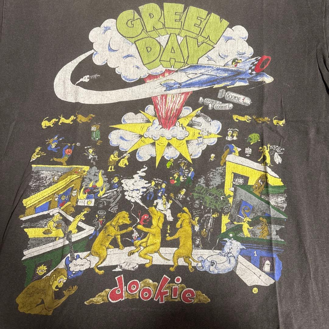 GREEN DAY dookie Tシャツ 90s Lサイズ グレー