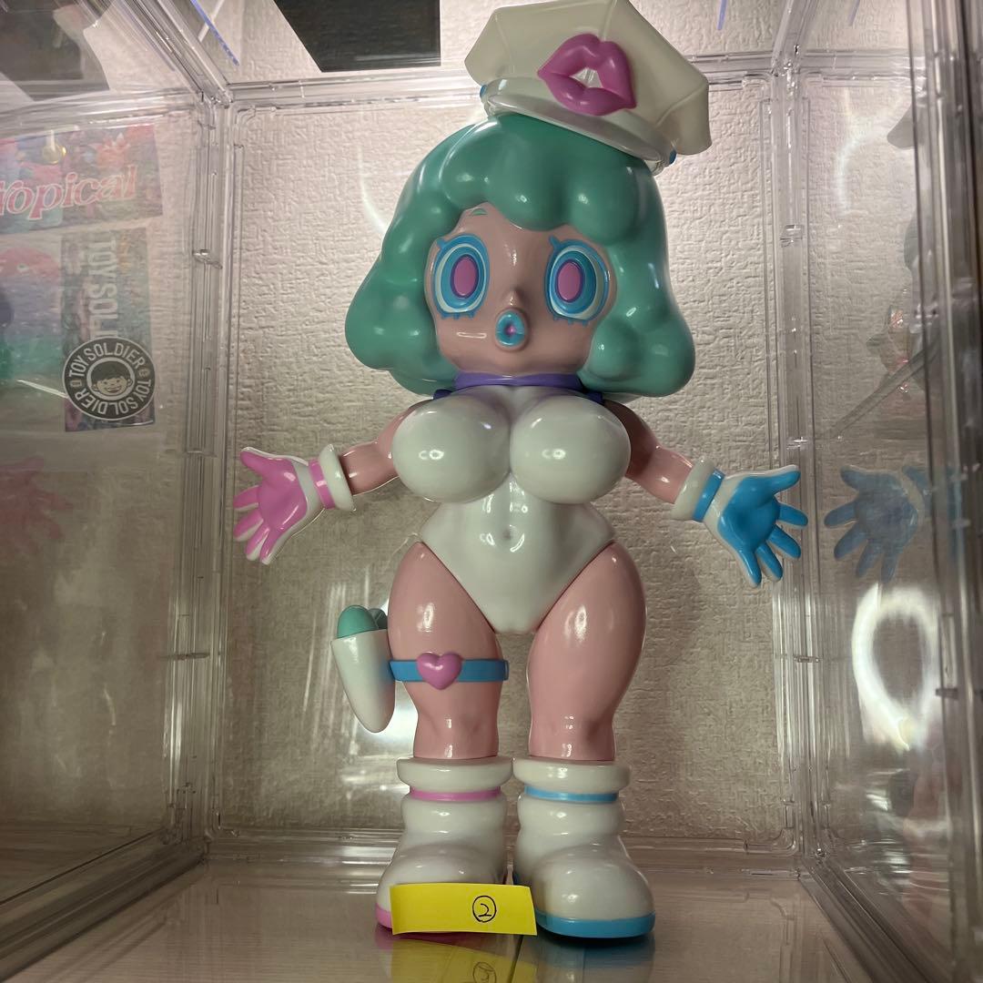 【美品】人気ソフビ　スライムガール　スラコ②