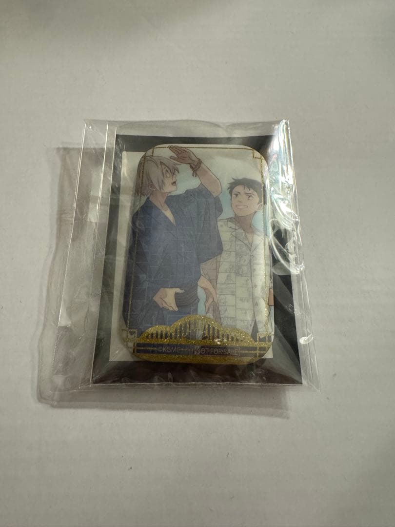 ゲ謎　鬼太郎誕生　ゲゲゲの謎　追憶展　終章　スクエア缶バッジ