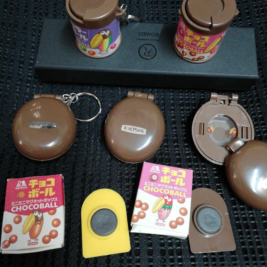 森永キョロちゃんチョコボールワクワクホルダーウォッチ写真キーホルダーレトロ
