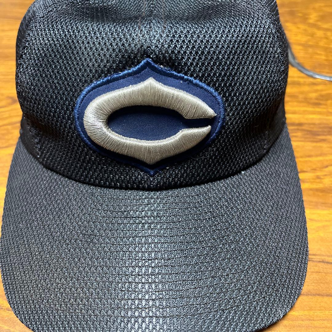 中越高校野球部　メッシュキャップ 57cm 黒