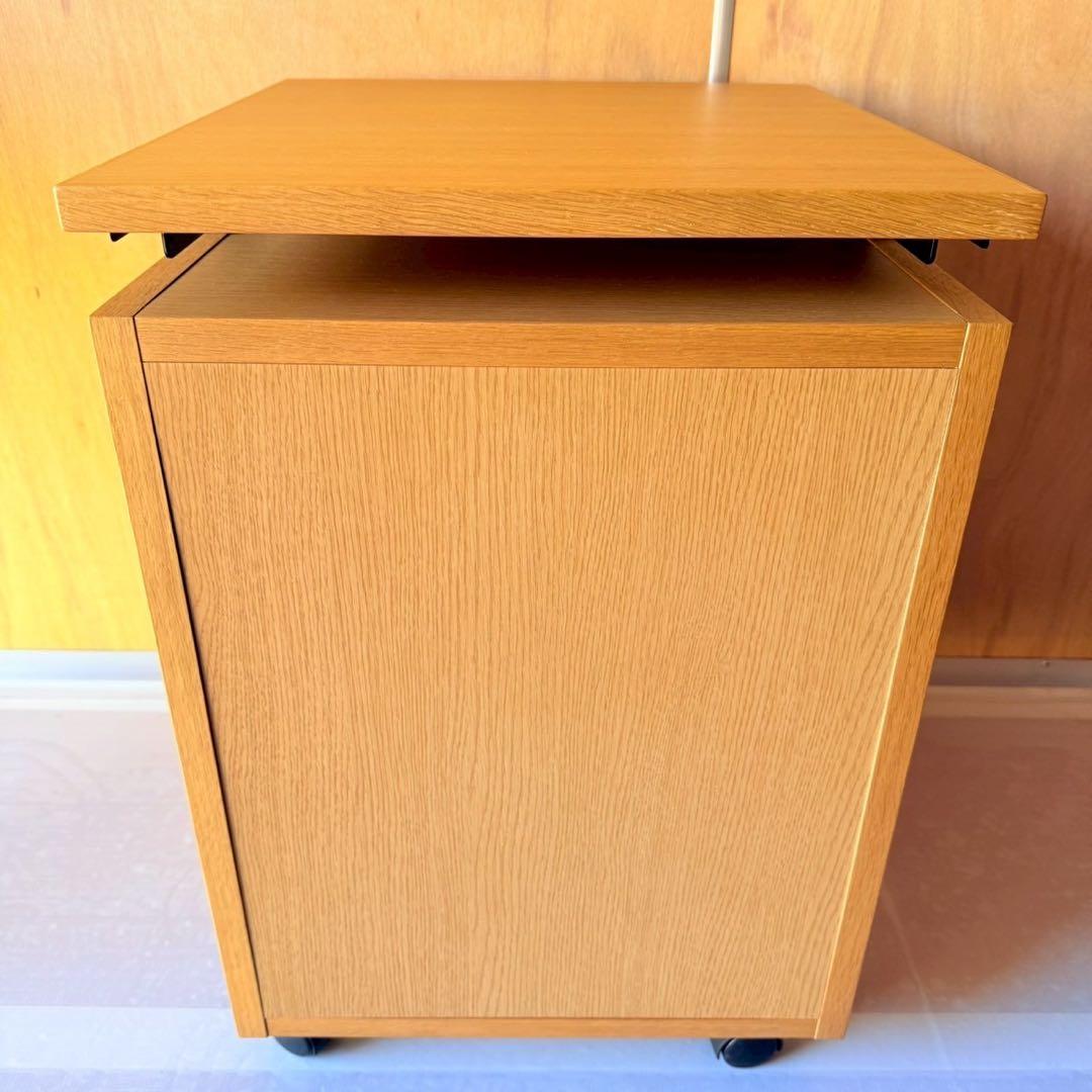 karimoku カリモク SS0446 デスクワゴン 天板昇降 学習