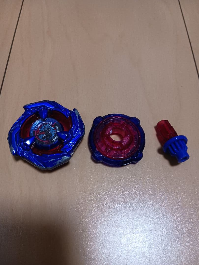 ベイブレードX コバルトドレイク 4-60 F メタルコート ブルー