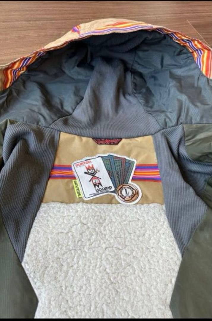 【バートン】BURTON オレンジDRY Lサイズ　暖かい　機能的