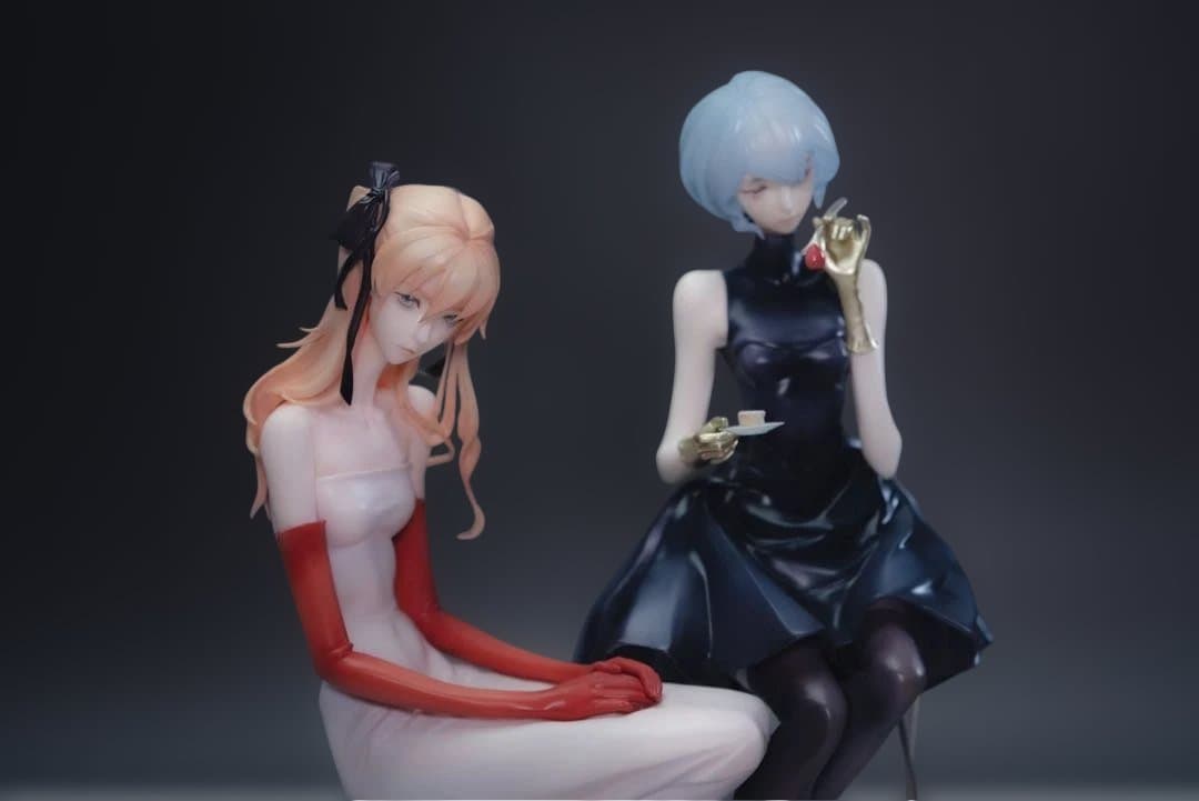 ワンフェス　ガレージキット 綾波レイ　アスカ　皮球製ゴムボール