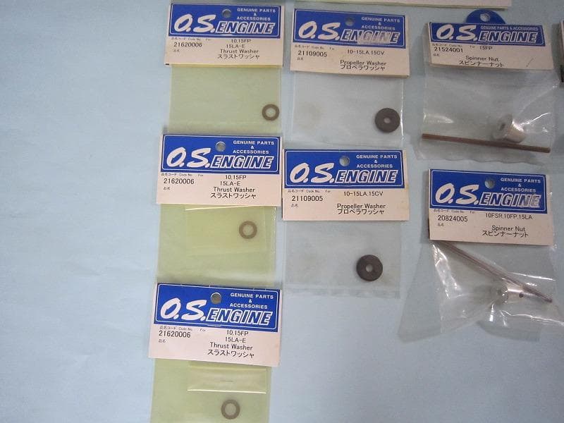 OS　小川精機　飛行機用　小型　エンジン　新品未使用部品　中古エンジン3個