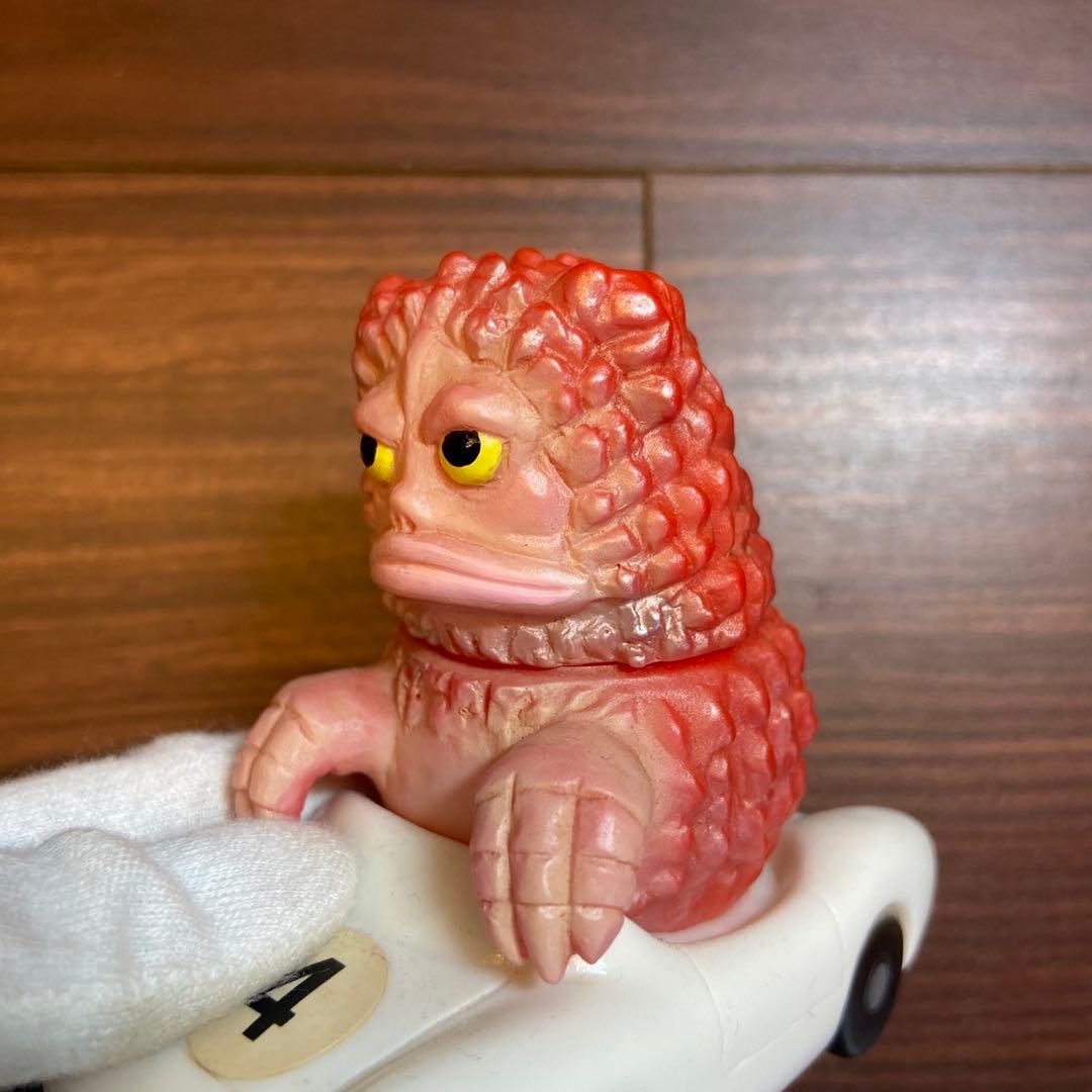 トイグラフ 怪獣レーサー ピグモン ソフビ 5374