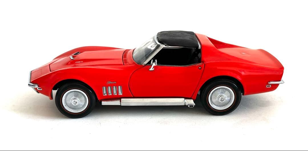 1/24(25) シボレー C3 コルベット スティングレイ　朱色