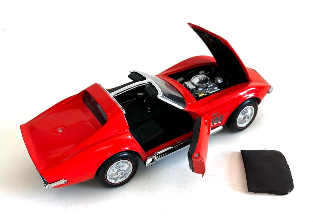 1/24(25) シボレー C3 コルベット スティングレイ　朱色