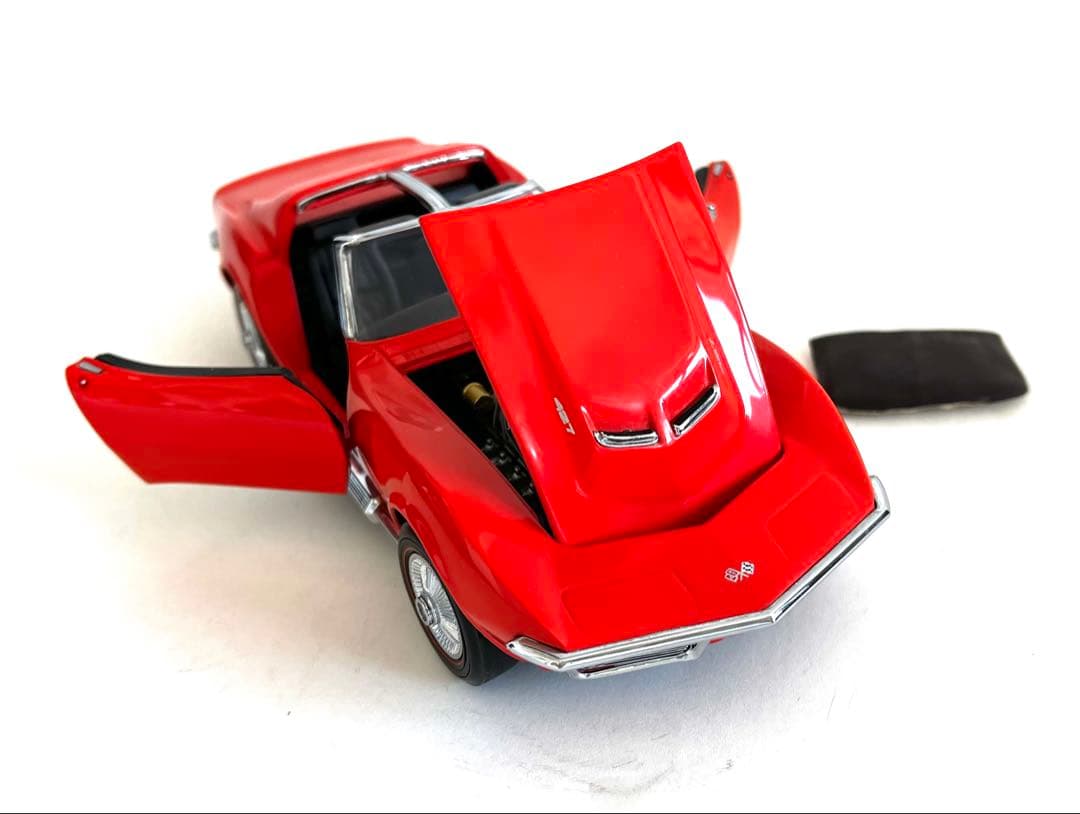1/24(25) シボレー C3 コルベット スティングレイ　朱色