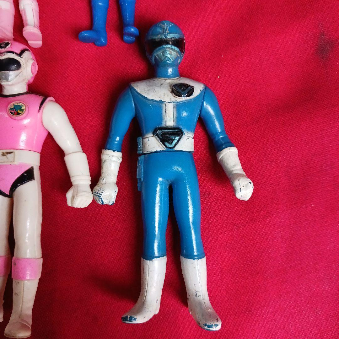 戦隊シリーズ　ソフビフィギュア　6体セット