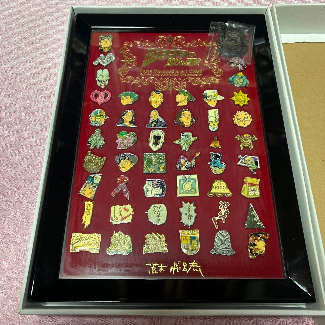 ジョジョ 第四部 ダイヤモンドは砕けない キャラクターピンズセット(額装版)