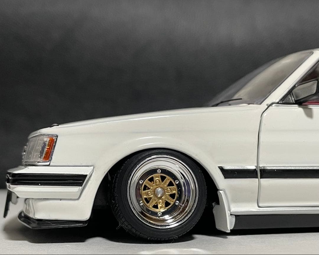 1/24 アシェット 国産名車 TOYOTA マークⅡ 改 カスタム 旧車