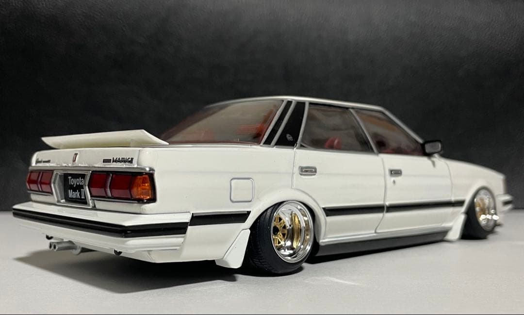 1/24 アシェット 国産名車 TOYOTA マークⅡ 改 カスタム 旧車