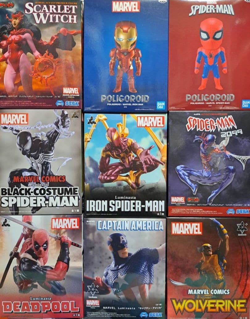 マーベル フィギュア セット