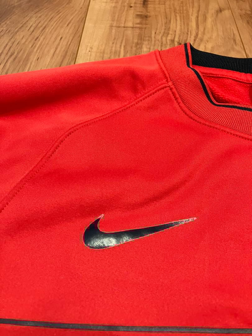 アーセナルFC Nike スウェット 赤 古着　ナイキ　プレミアリーグ