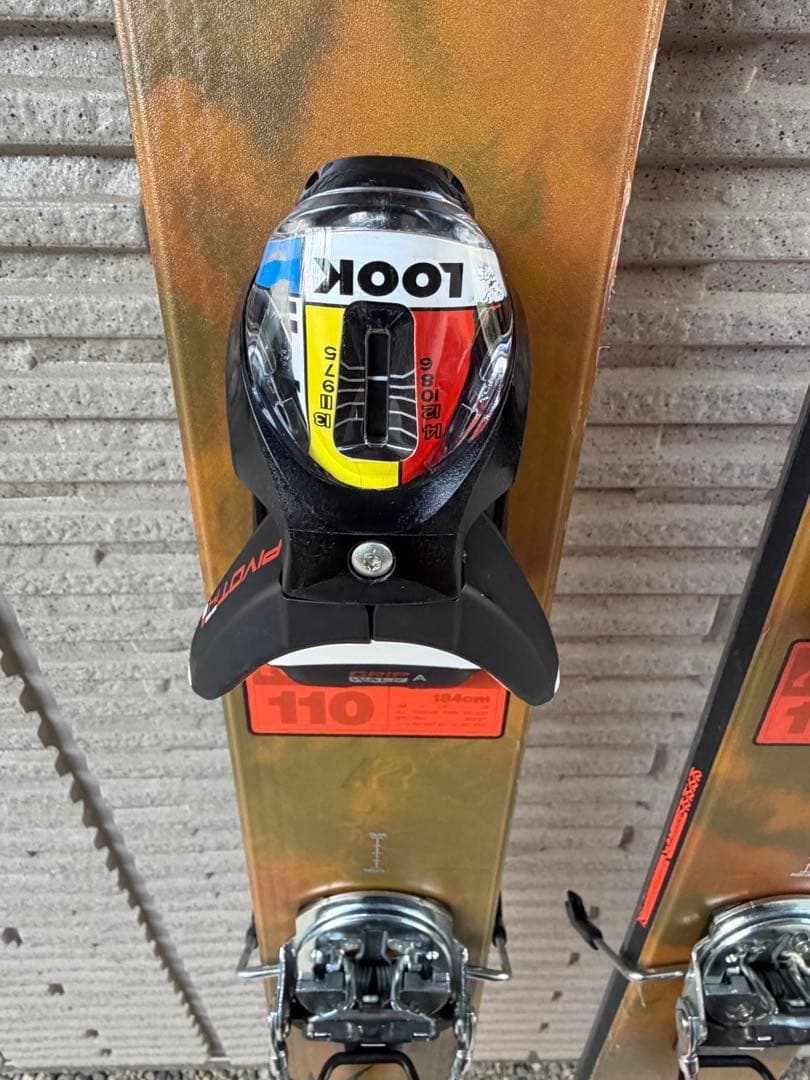 【使用2回】K2 reckoner 110 184cm ビンつき