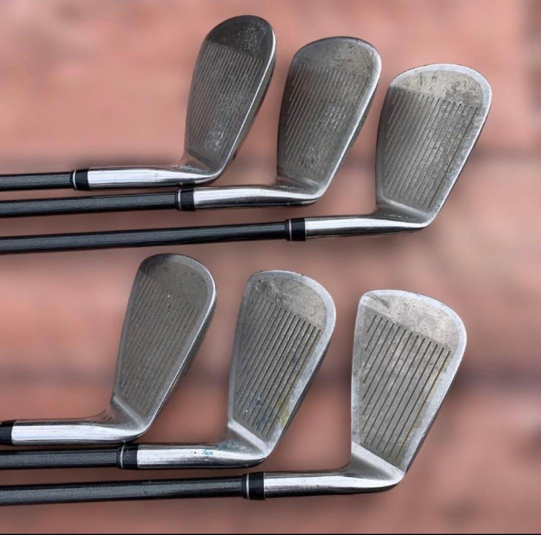 希少レフティ　DUNROP HI-BRID MAX FLI アイアン６本セットＲ