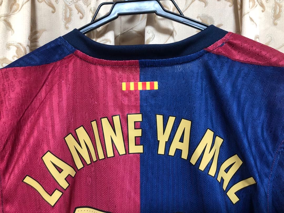 バルセロナFC24/25 ヤマル ラリーガ 3冠仕様 オーセンティック