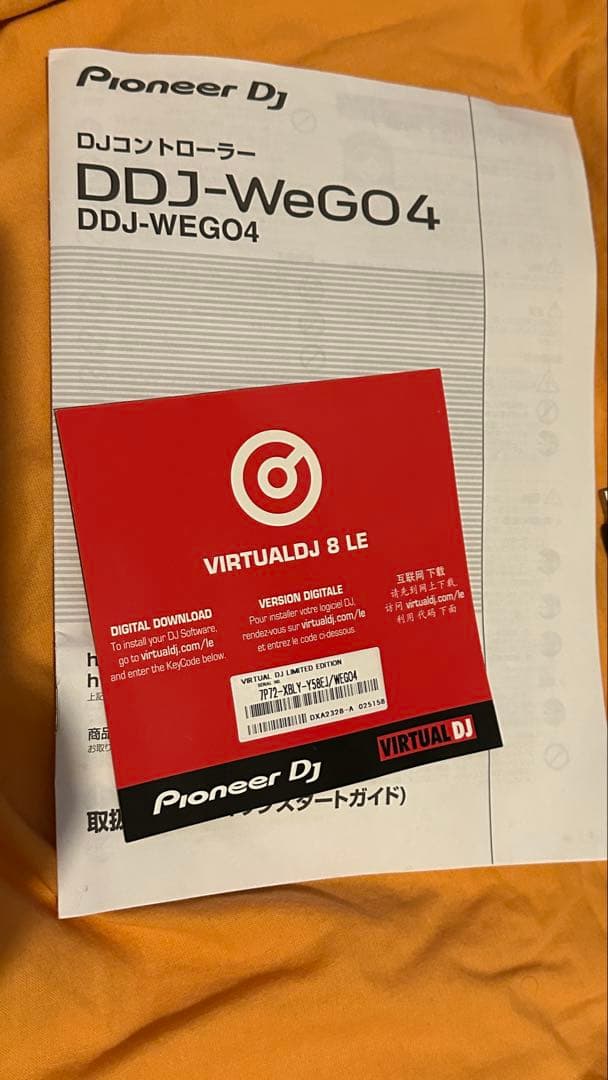 DJ機材 Pioneer DDJ-WEGO4-K