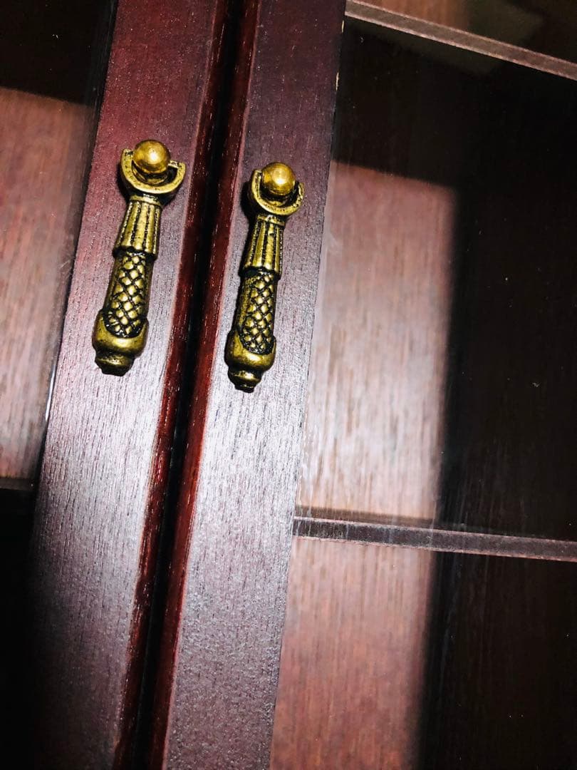 木製　インテリア　コレクションケース　飾り棚