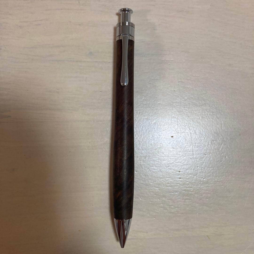 工房楔　ペンシル楔　クラロウォールナット 0.5mm シャーペン　固定式口金付き