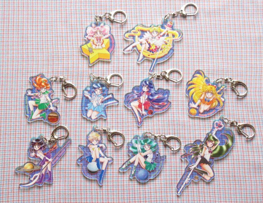 美少女戦士セーラームーン レゾネ展 アクリルキーホルダー 全10種 フルコンプ