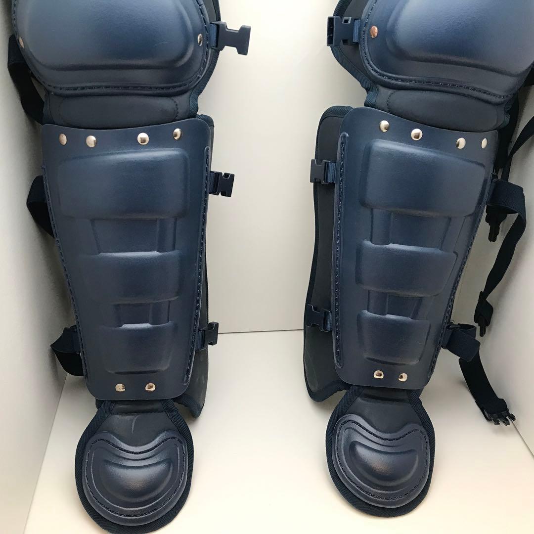 新品　ミズノ　硬式 野球　キャッチャー 防具　捕手 ヘルメット セット　ネイビー