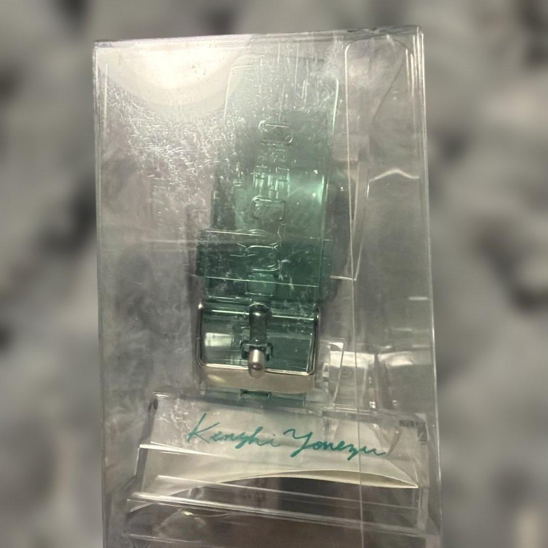 米津玄師 時計 透明緑色 デジタル